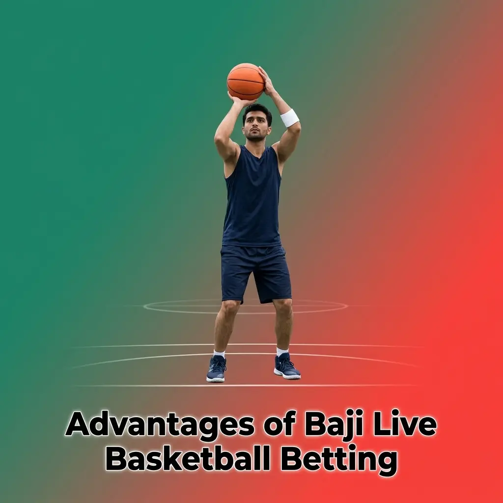 Baji Live basketball betting interface with decimal odds, live markets, bet slip, and mobile account access