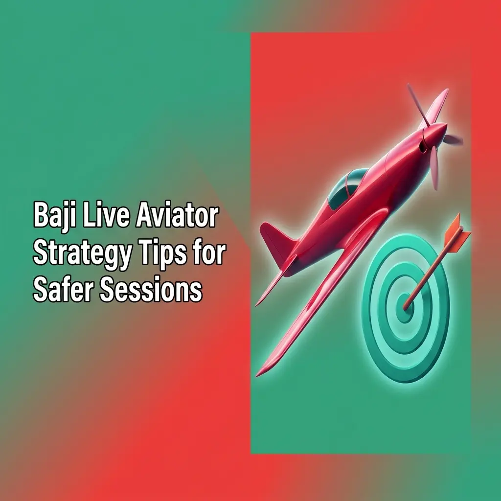 Baji Live Aviator strategy tips showing fixed stakes, cash out targets, and safer session limits