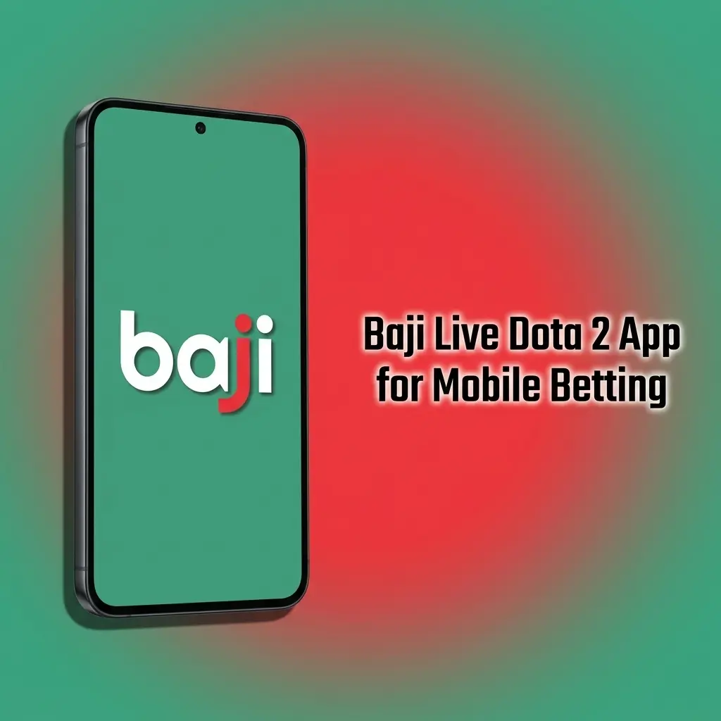 Baji Live Dota 2 Android app showing mobile betting odds, deposits, live markets, and bet slip
