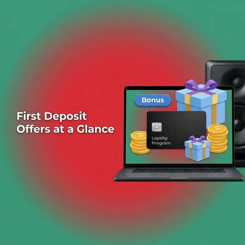 Baji Live first deposit offers table showing bonus percentages, wagering rules, and minimum deposits