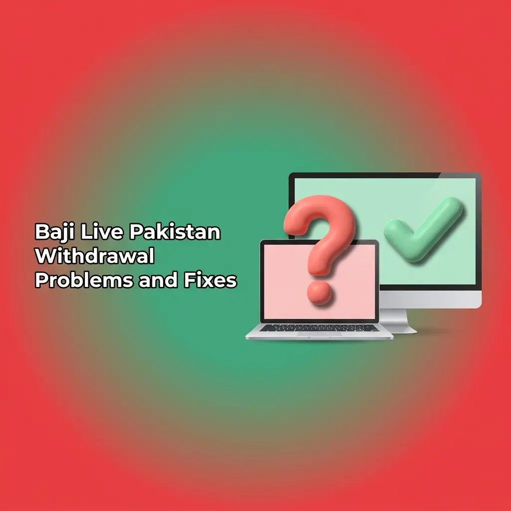 Baji Live Pakistan withdrawal problems and fixes for verification, bonus, wallet, and crypto delays