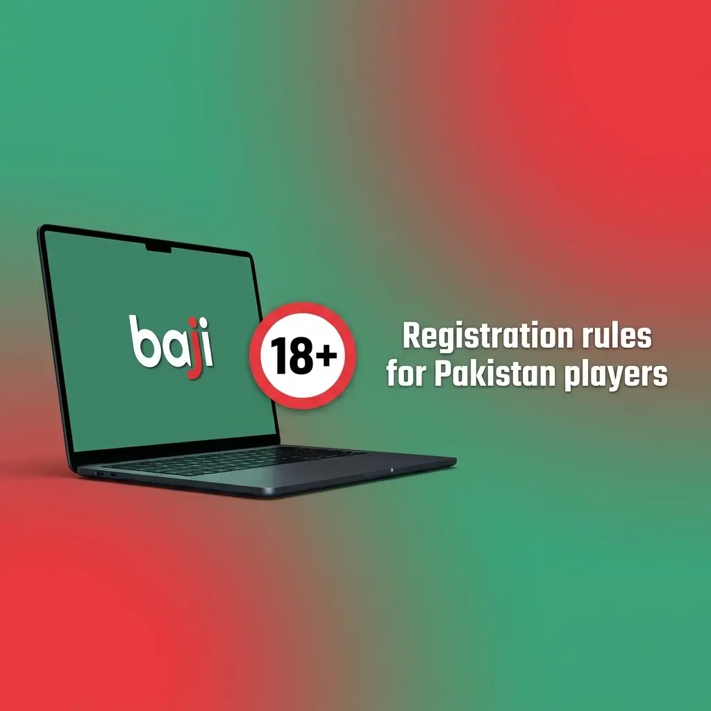Pakistan player registration rules: accurate KYC details, age 18+, one account, own payment method