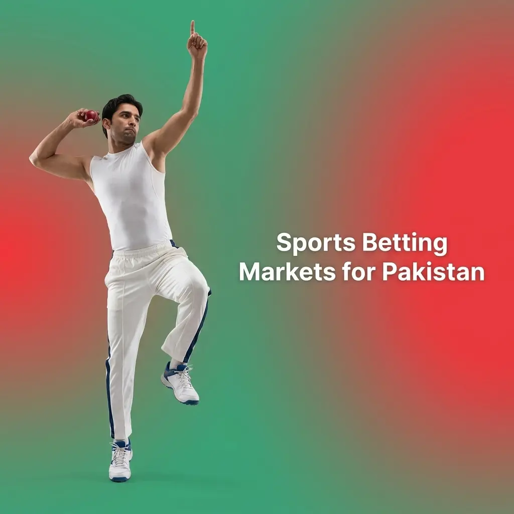 Sportsbook bet slip showing prematch and live betting markets for popular sports in Pakistan