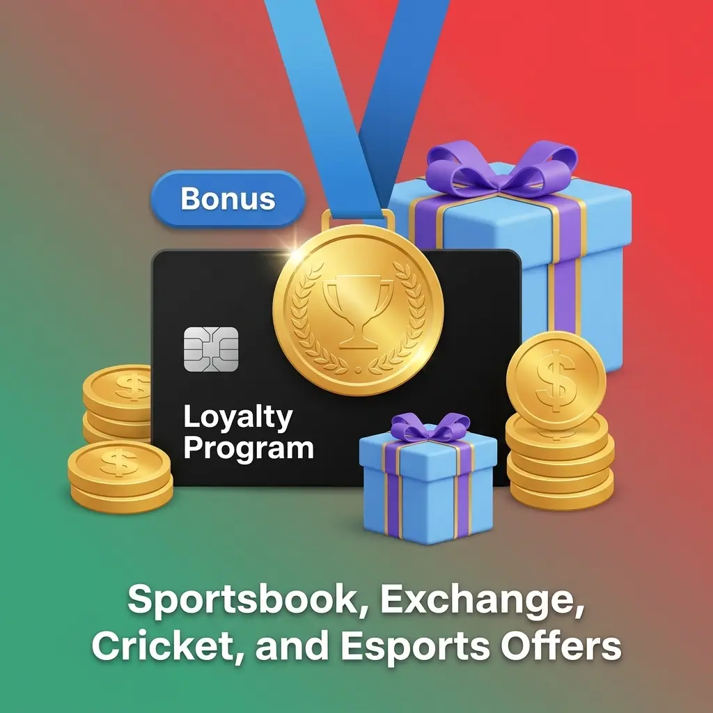 Sportsbook, exchange, cricket and esports offers with betting markets and settlement rules