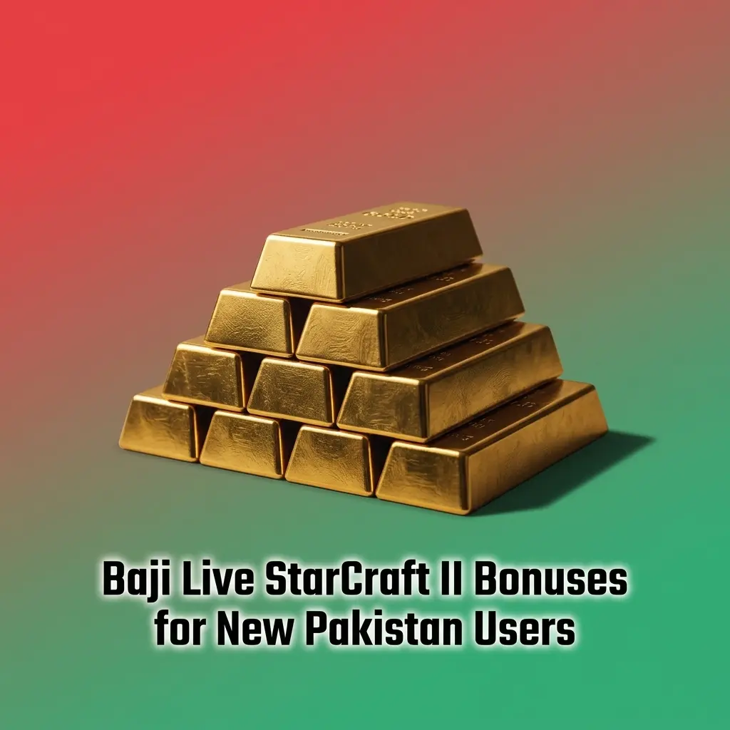 Baji Live StarCraft II welcome bonuses for new Pakistan users with deposit, cashback and refund offers