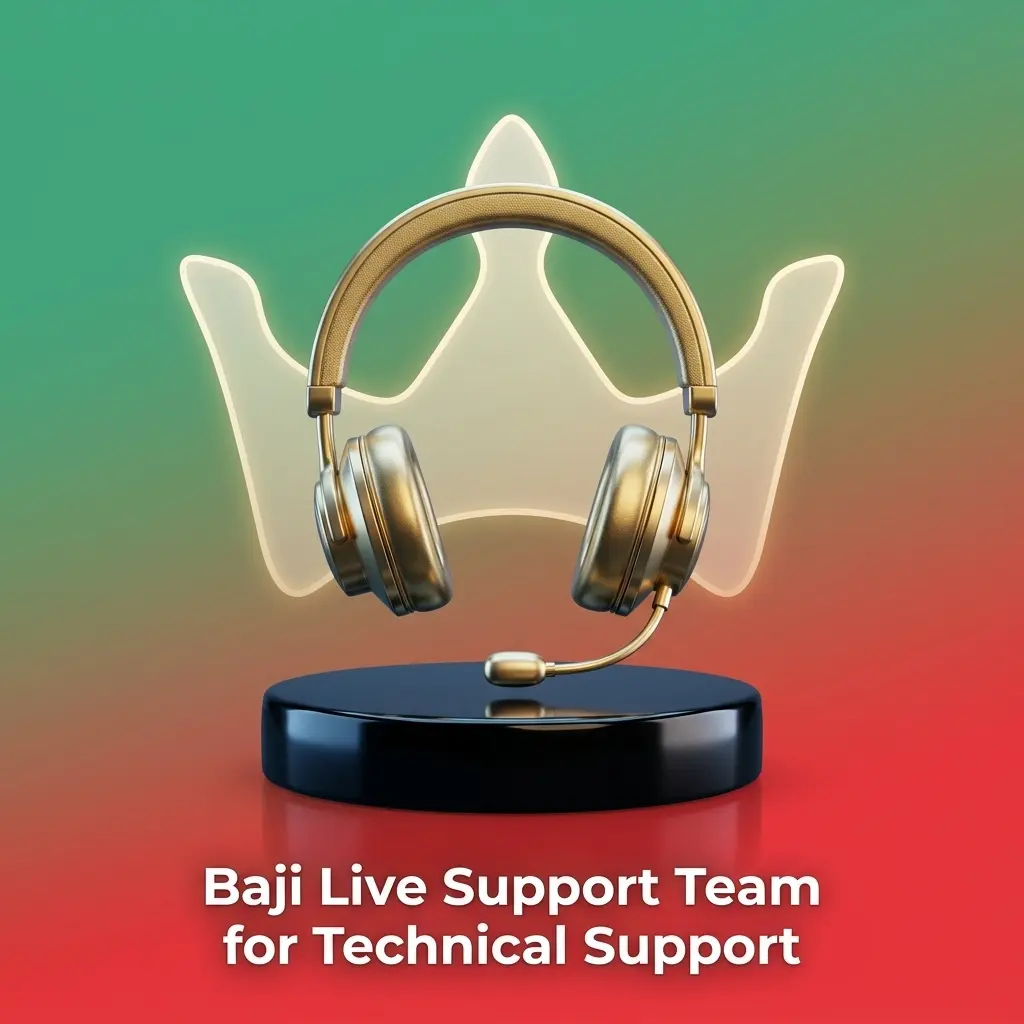 Baji Live support team assisting with app errors, payments, game issues, and account access