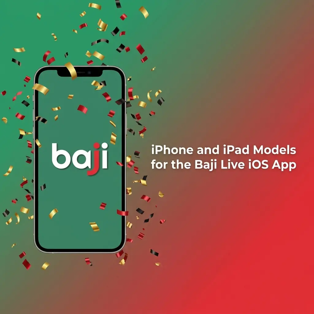 Compatible iPhone and iPad models for the Baji Live iOS app requiring iOS 11 or later