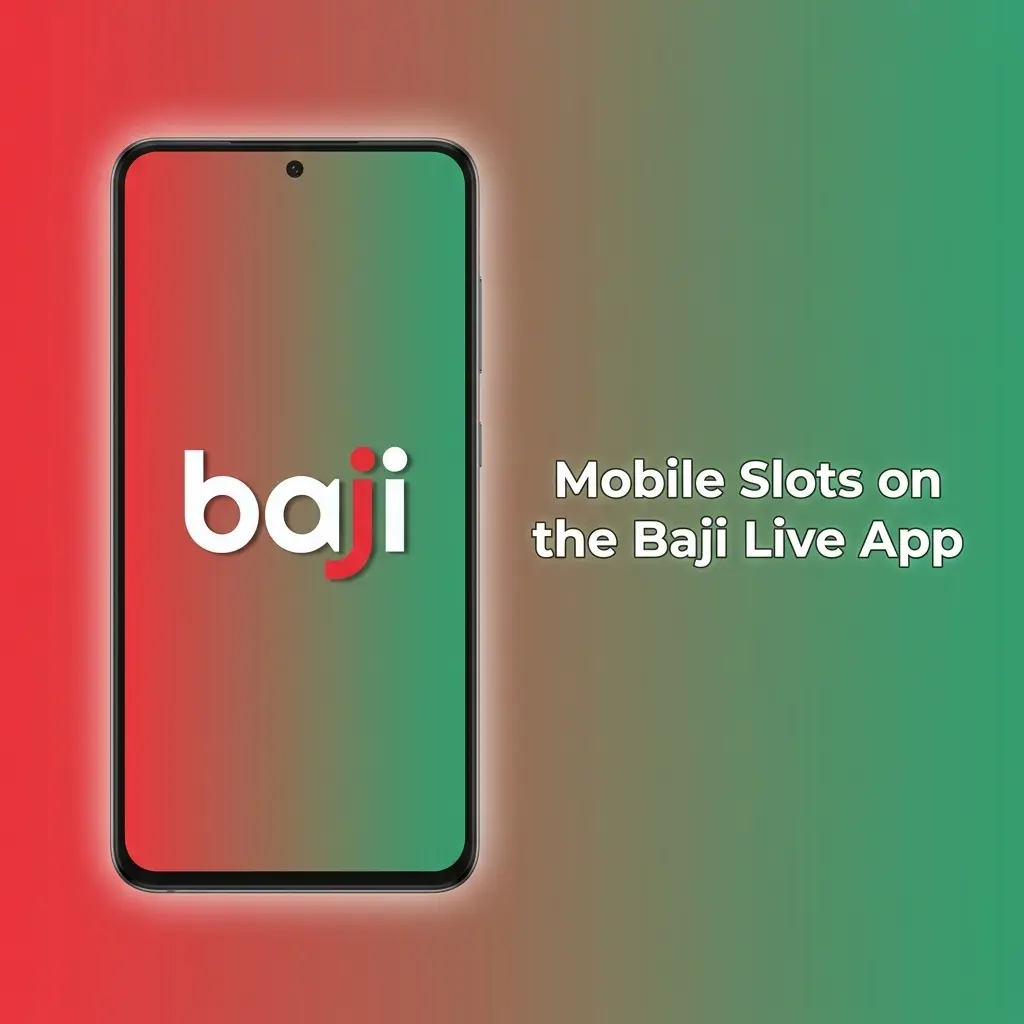 Baji Live app mobile slots screen with filters, demo labels, bet controls, and balance on Android