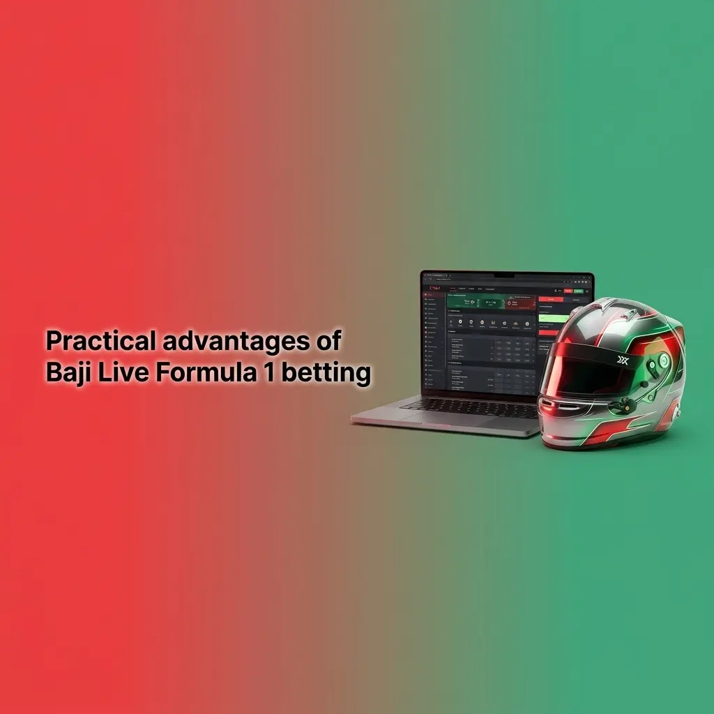 Baji Live Formula 1 betting features with decimal odds, PKR stakes and live race markets on mobile and desktop