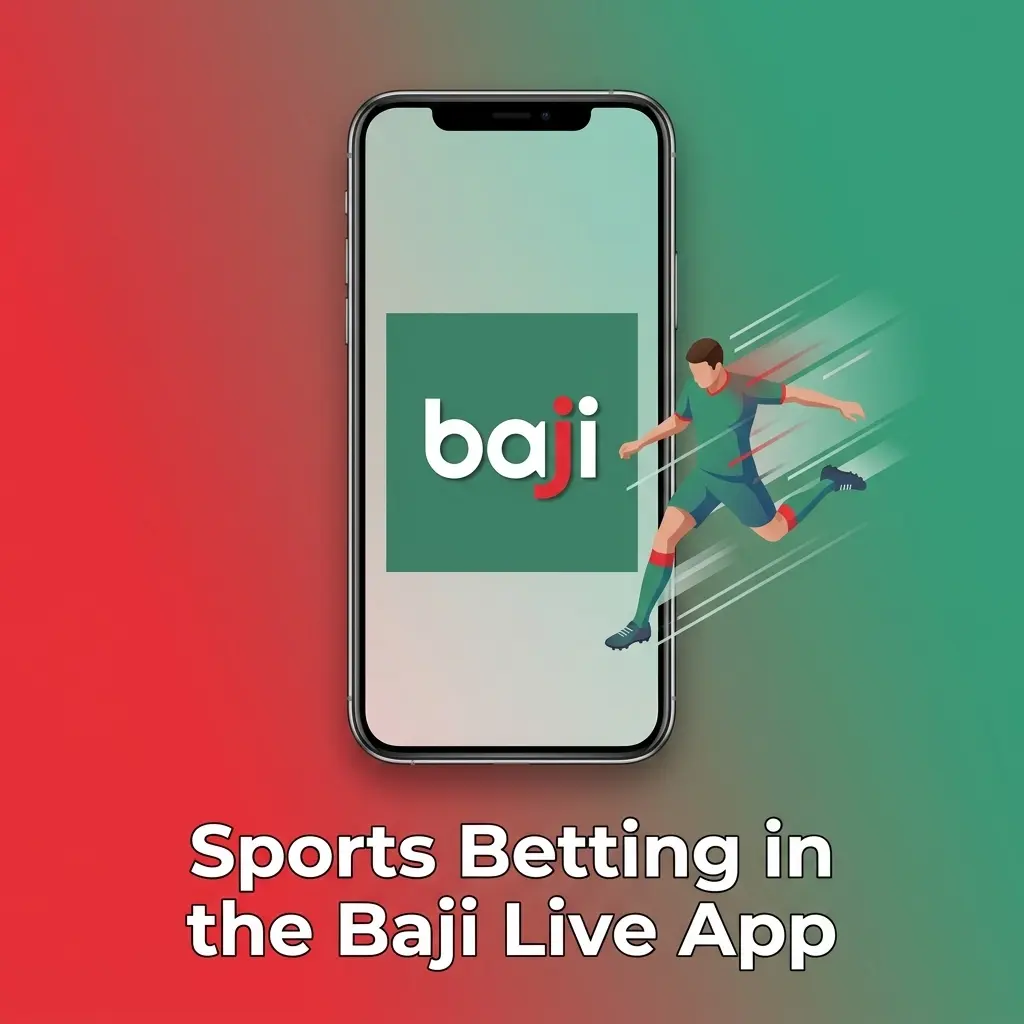 Mobile sports betting lobby in Baji Live App with cricket, football, tennis odds and PKR bet slip