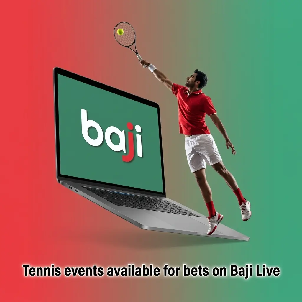 Tennis betting events on Baji Live including Grand Slams, ATP, WTA, Davis Cup and Billie Jean King Cup