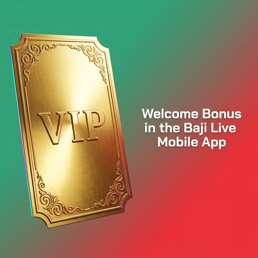 Baji Live app welcome bonus page showing sports and casino offers, deposit rules, and claim options
